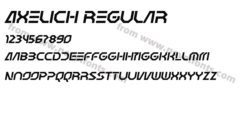 Axelich RegularPreview