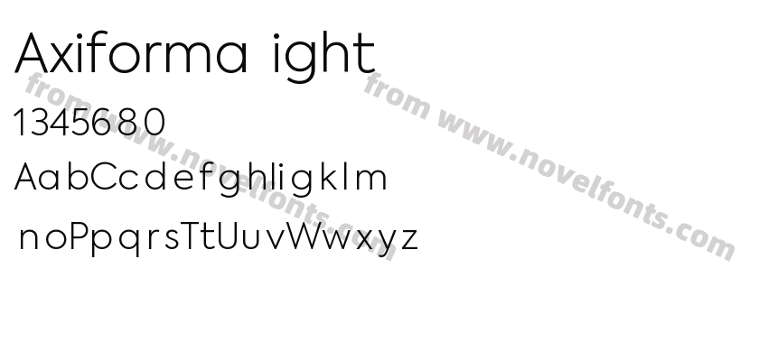 Axiforma LightPreview