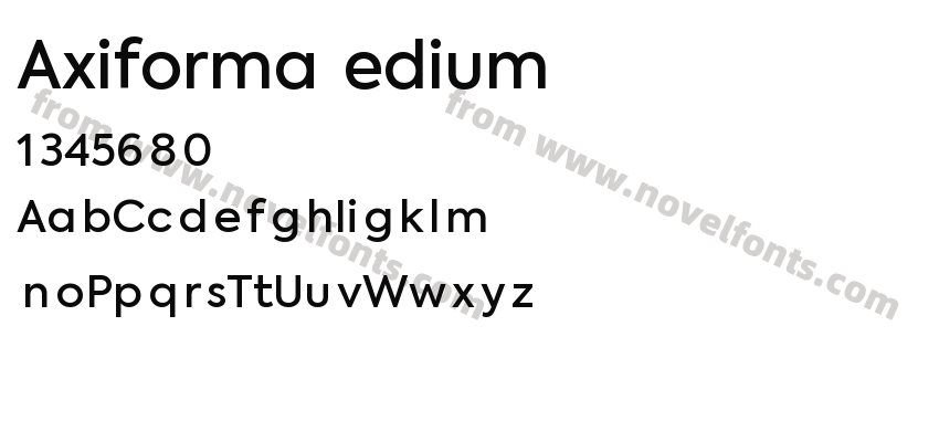 Axiforma MediumPreview