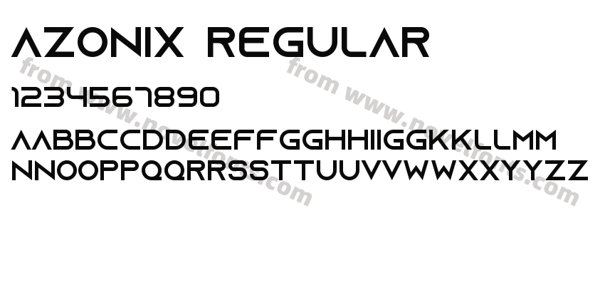 Azonix RegularPreview