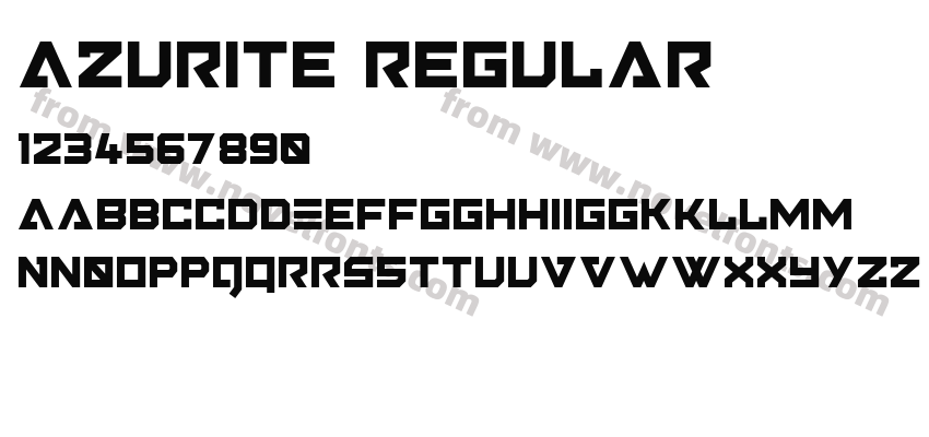 Azurite RegularPreview