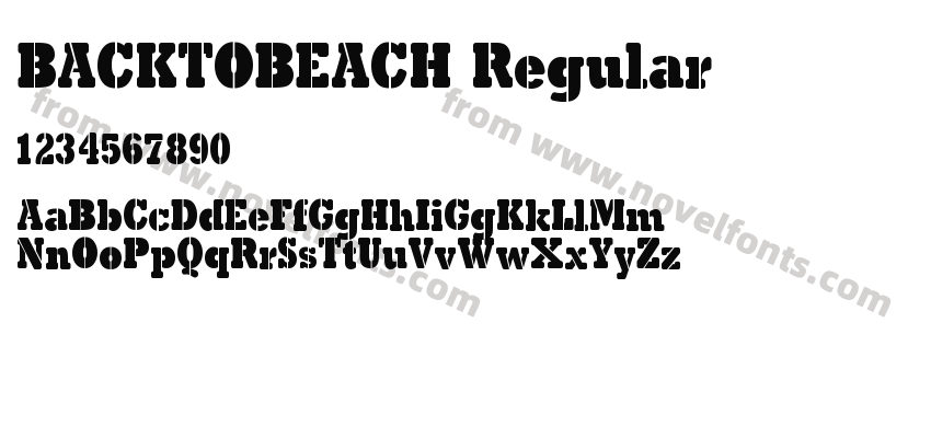 BACKTOBEACH RegularPreview