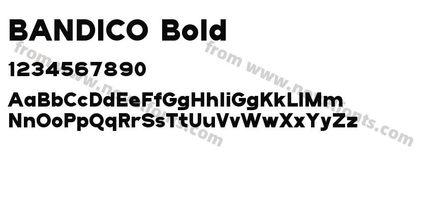 BANDICO BoldPreview