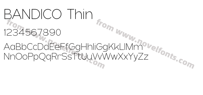 BANDICO ThinPreview