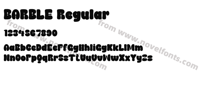 BARBLE RegularPreview