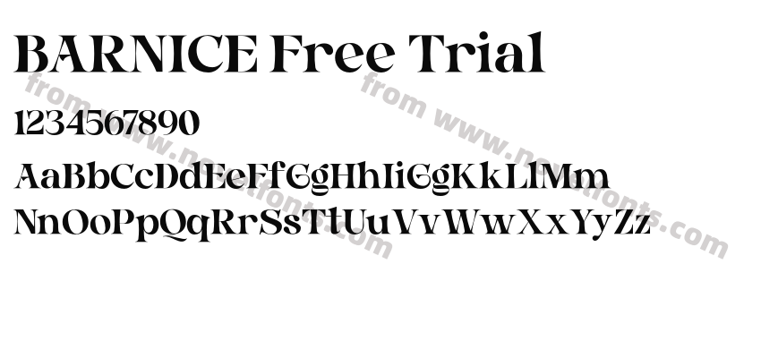BARNICE Free TrialPreview
