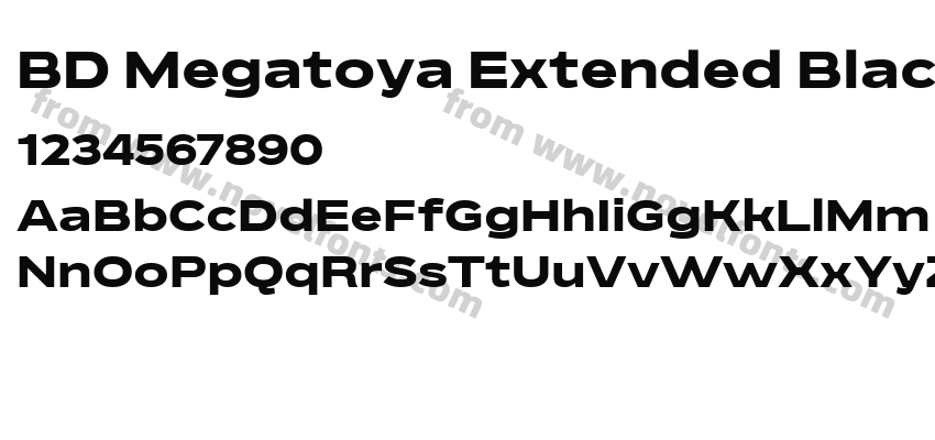 BD Megatoya Extended BlackPreview