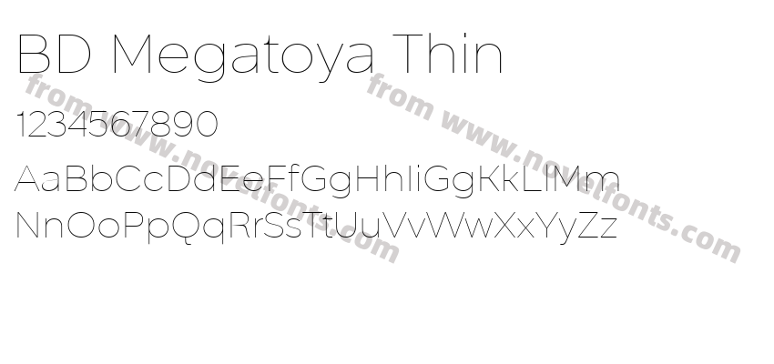 BD Megatoya ThinPreview