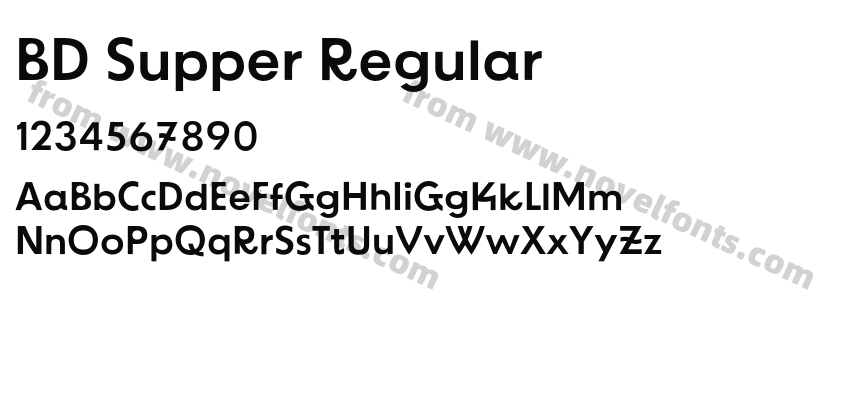 BD Supper RegularPreview