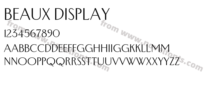 BEAUX DisplayPreview