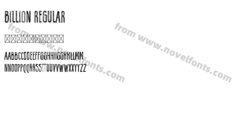 BILLION RegularPreview