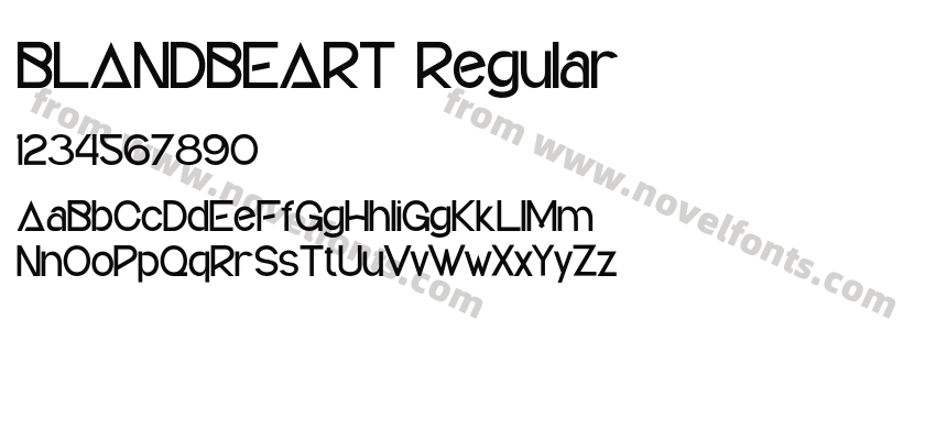 BLANDBEART RegularPreview