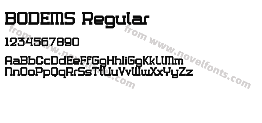 BODEMS RegularPreview