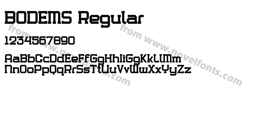 BODEMS RegularPreview