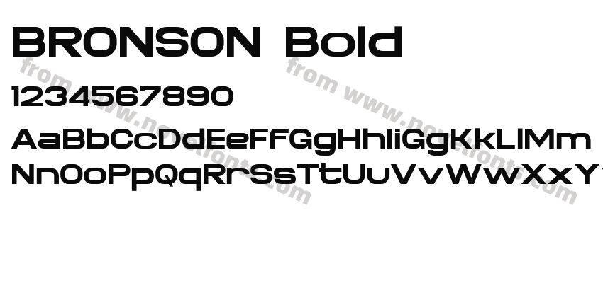 BRONSON BoldPreview