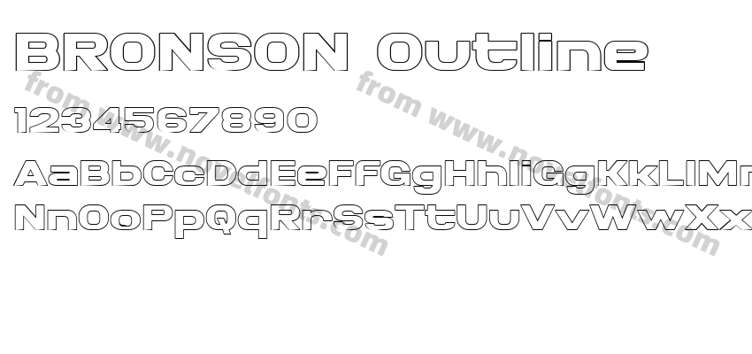 BRONSON OutlinePreview