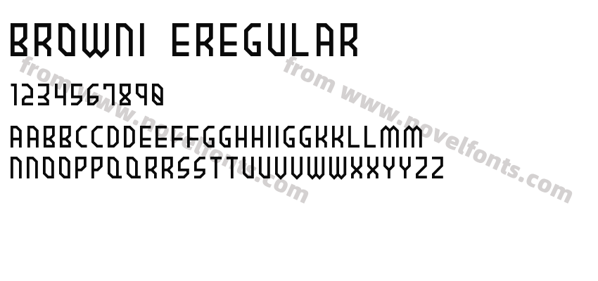 BROWNI EregularPreview
