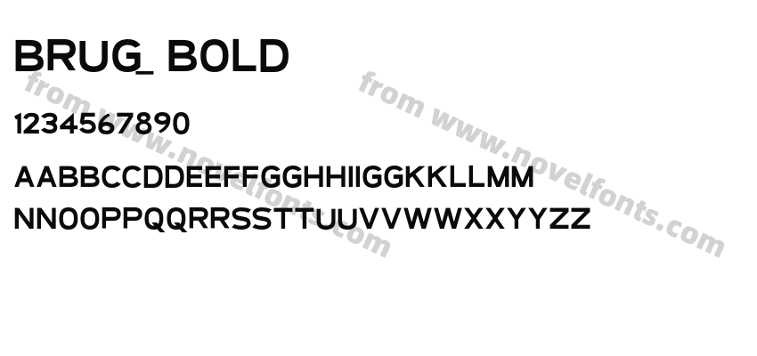 BRUG_ BoldPreview