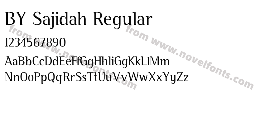 BY Sajidah RegularPreview