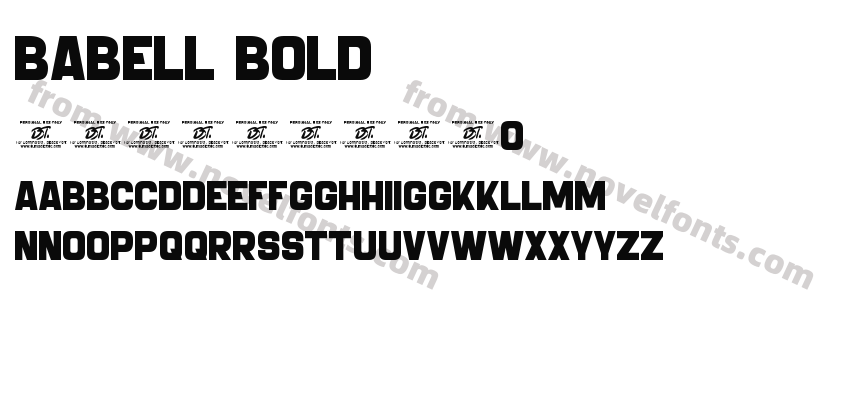 Babell BoldPreview