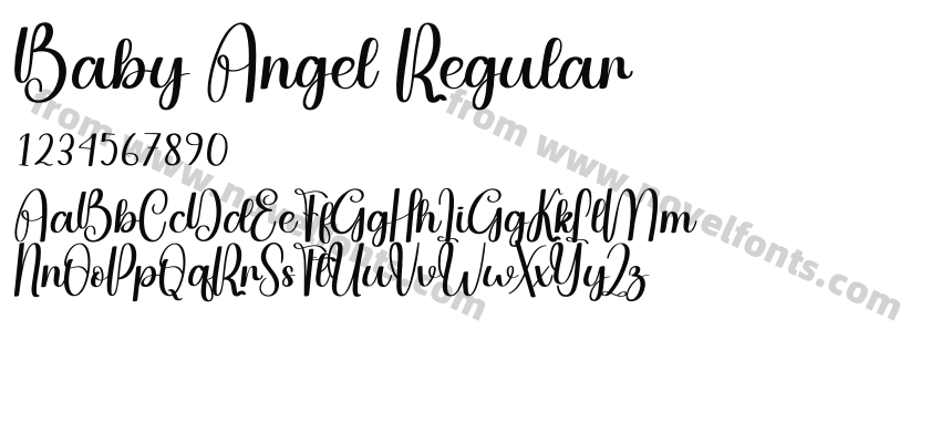 Baby Angel RegularPreview