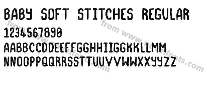 Baby Soft Stitches RegularPreview