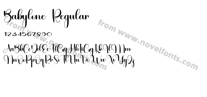 Babylone RegularPreview
