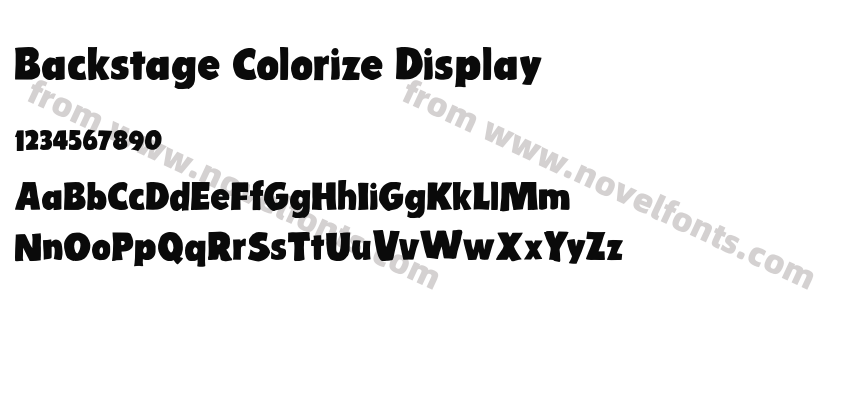 Backstage Colorize DisplayPreview