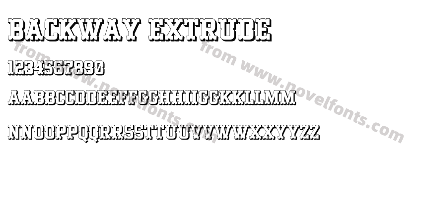 Backway ExtrudePreview