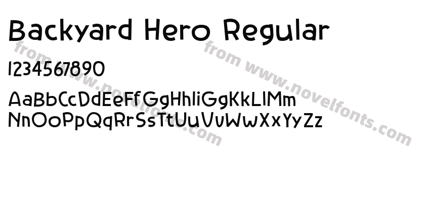 Backyard Hero RegularPreview