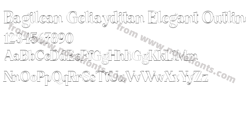 Bagilean Geliayditan Elegant OutlinePreview