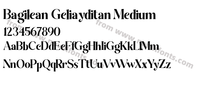 Bagilean Geliayditan MediumPreview