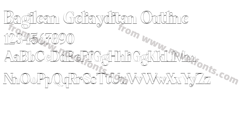Bagilean Geliayditan OutlinePreview