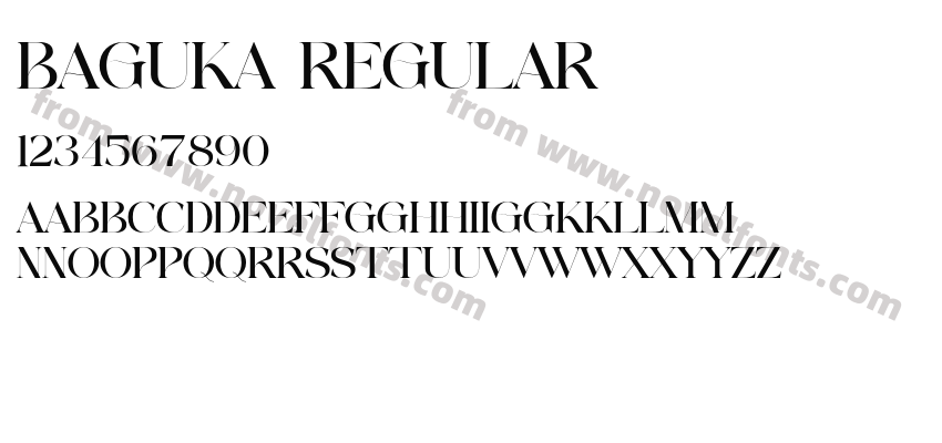 Baguka RegularPreview