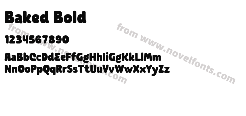 Baked BoldPreview