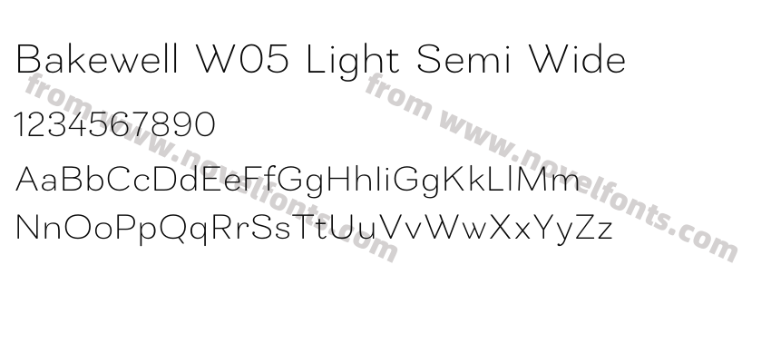 Bakewell W05 Light Semi WidePreview