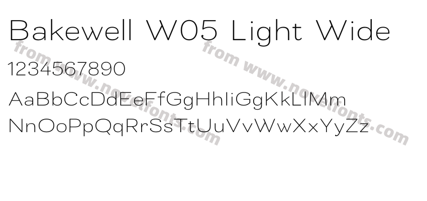 Bakewell W05 Light WidePreview