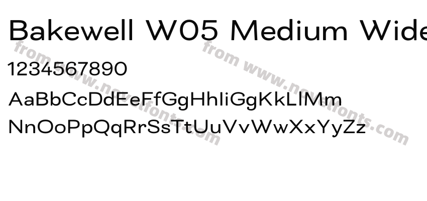 Bakewell W05 Medium WidePreview