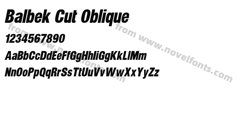 Balbek Cut ObliquePreview