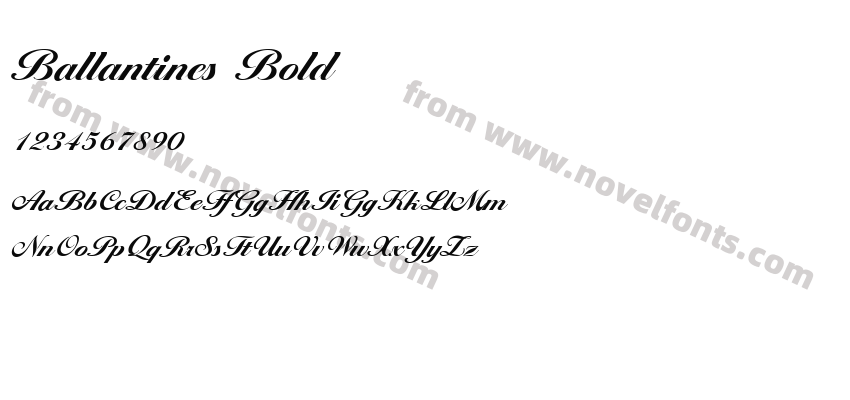 Ballantines BoldPreview