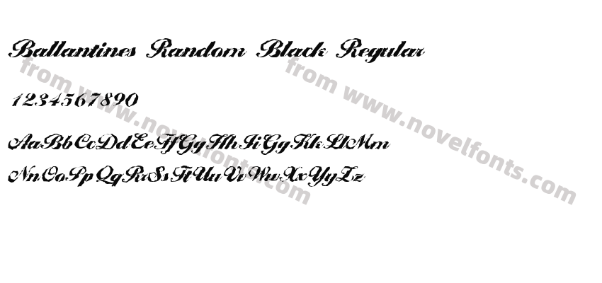 Ballantines Random Black RegularPreview