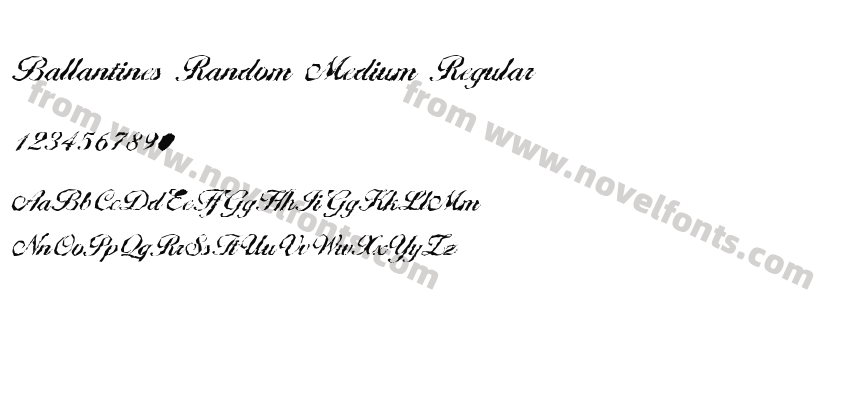 Ballantines Random Medium RegularPreview