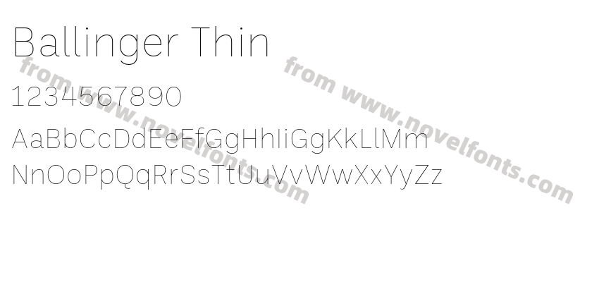 Ballinger ThinPreview