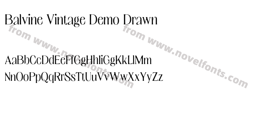 Balvine Vintage Demo DrawnPreview