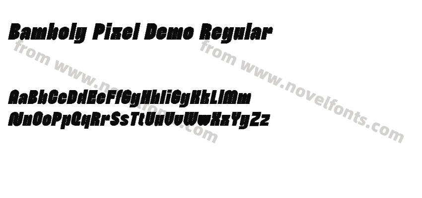 Bamboly Pixel Demo RegularPreview