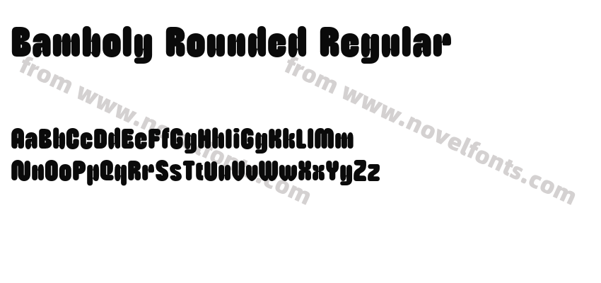 Bamboly Rounded RegularPreview