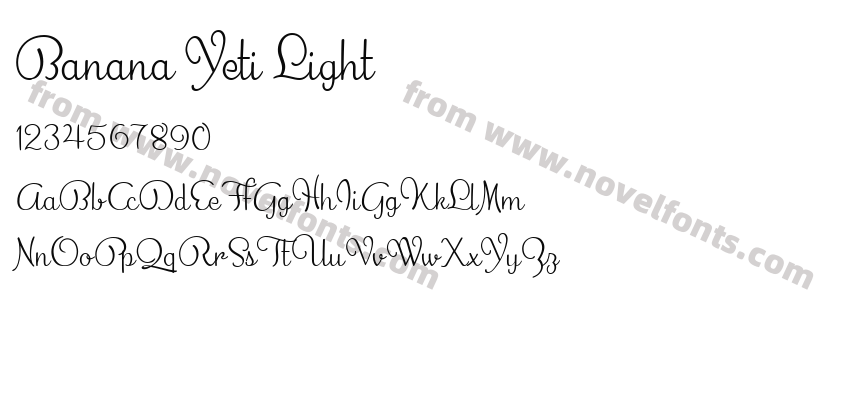 Banana Yeti LightPreview