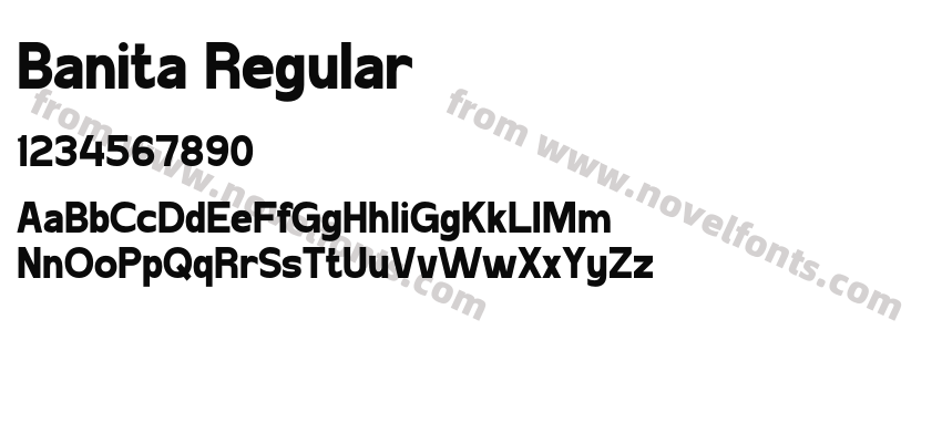 Banita RegularPreview