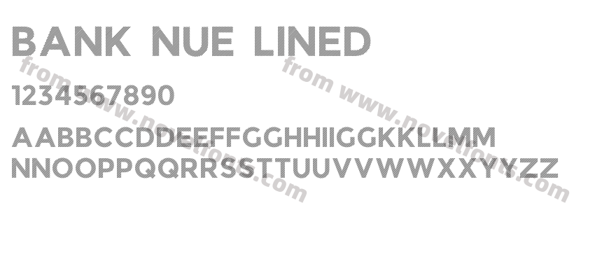 Bank Nue LinedPreview