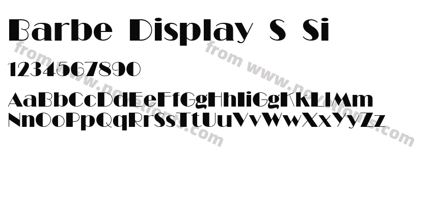 Barbe Display S SiPreview